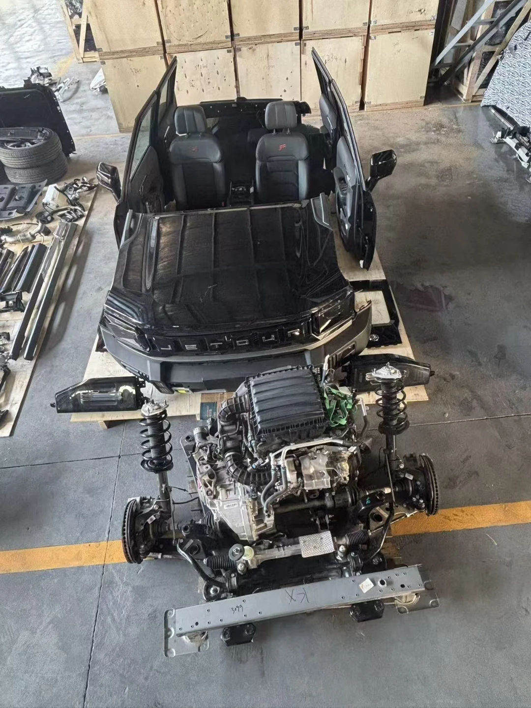 Reliable bulk container exports of premium auto parts to destinations worldwide, meeting international quality standards consistently.